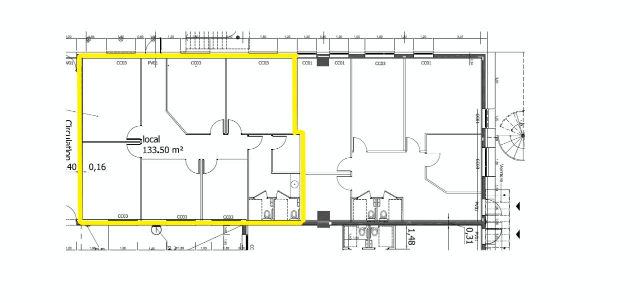 Bureau Olivet 134m² Location bureau Olivet Loiret OLBUR2532977 2